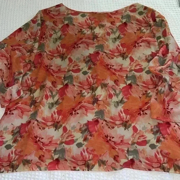 Status Floral Women’s Blouse A10 - Picture 2 of 5